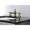 Kingston Brass KC7067BX English Country 8" Widespread Bathroom Faucet, Brushed Brass KC7067BX - alternate 3